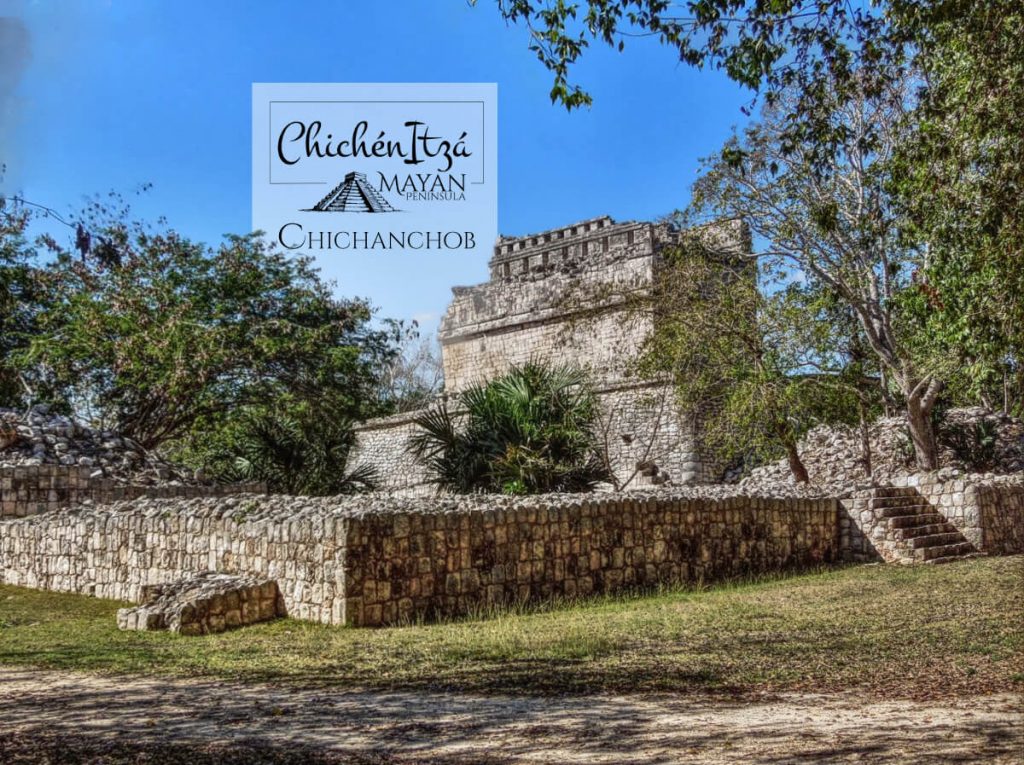 Chichanchob in Chichen Itza from the back