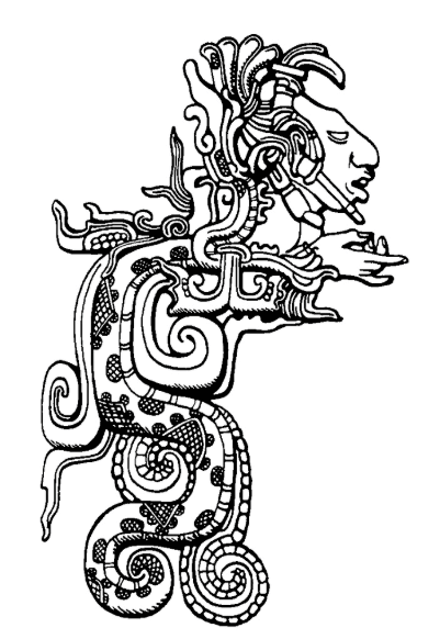 The Mayan god Kukulkan