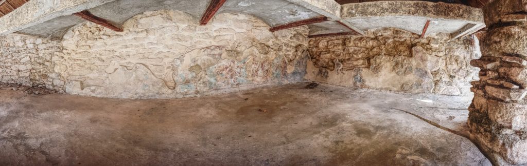 Murales en Mayapán