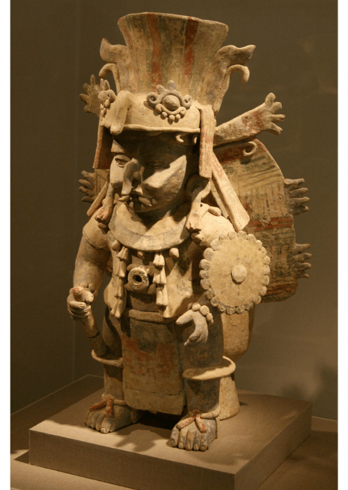 Estatua del dios Chaak