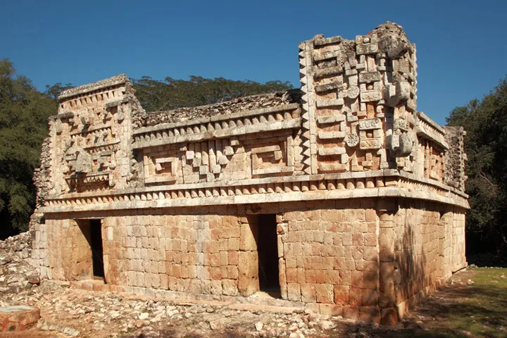 El Palacio en el sitio arqueologico Xlapak