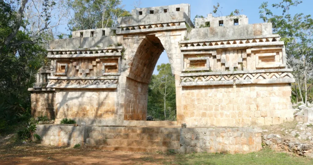 Labna Archaeological Site in Yucatan