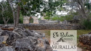 Las murallas en Ek Balam